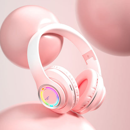 Gradient Color Headable Bluetooth Earphones