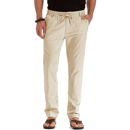 Men's Trousers Loose Oversized Track Pants Spring Summer Pants Mens Stretch Casual Slim Fit Elastic Waist Business Classic Trousers Male Black Gray