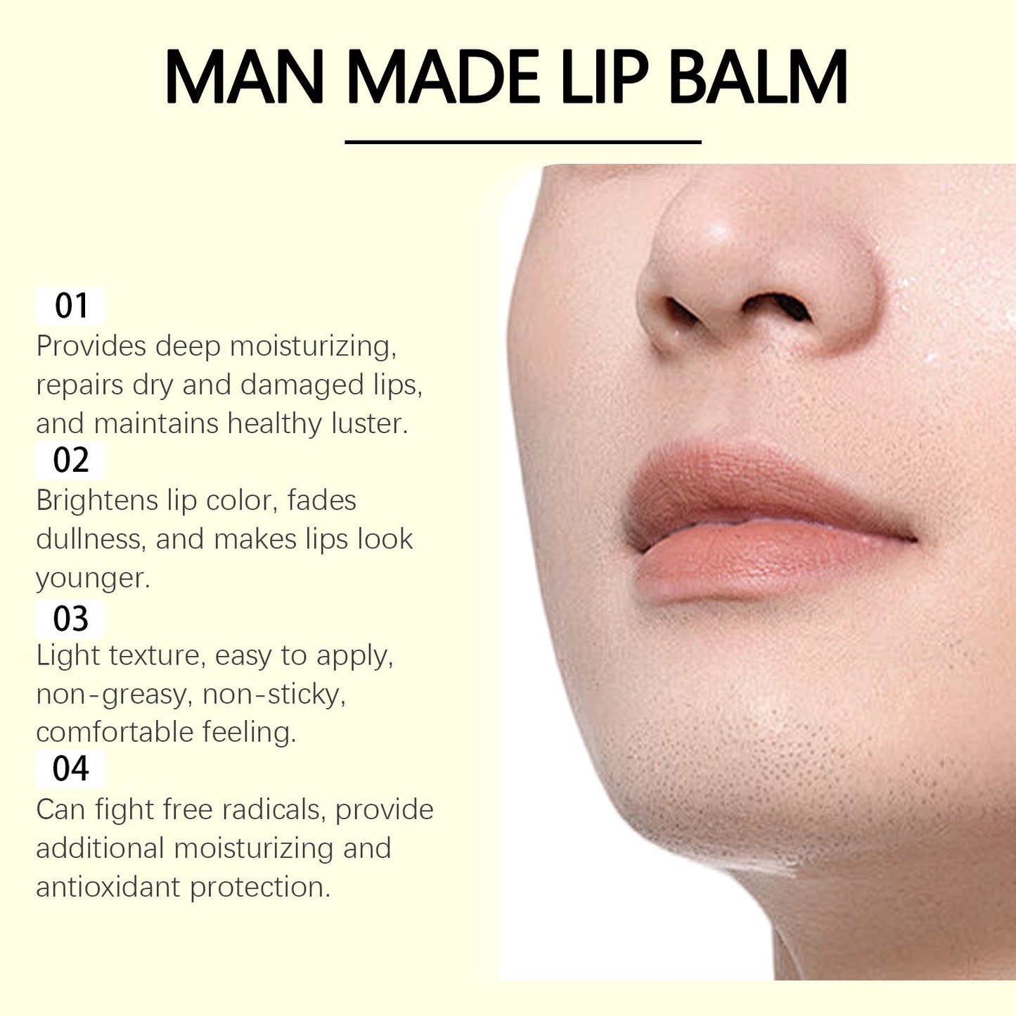 Gentle Moisturizing Lips Lasting Moisturizing Care Lips Care Lip Balm
