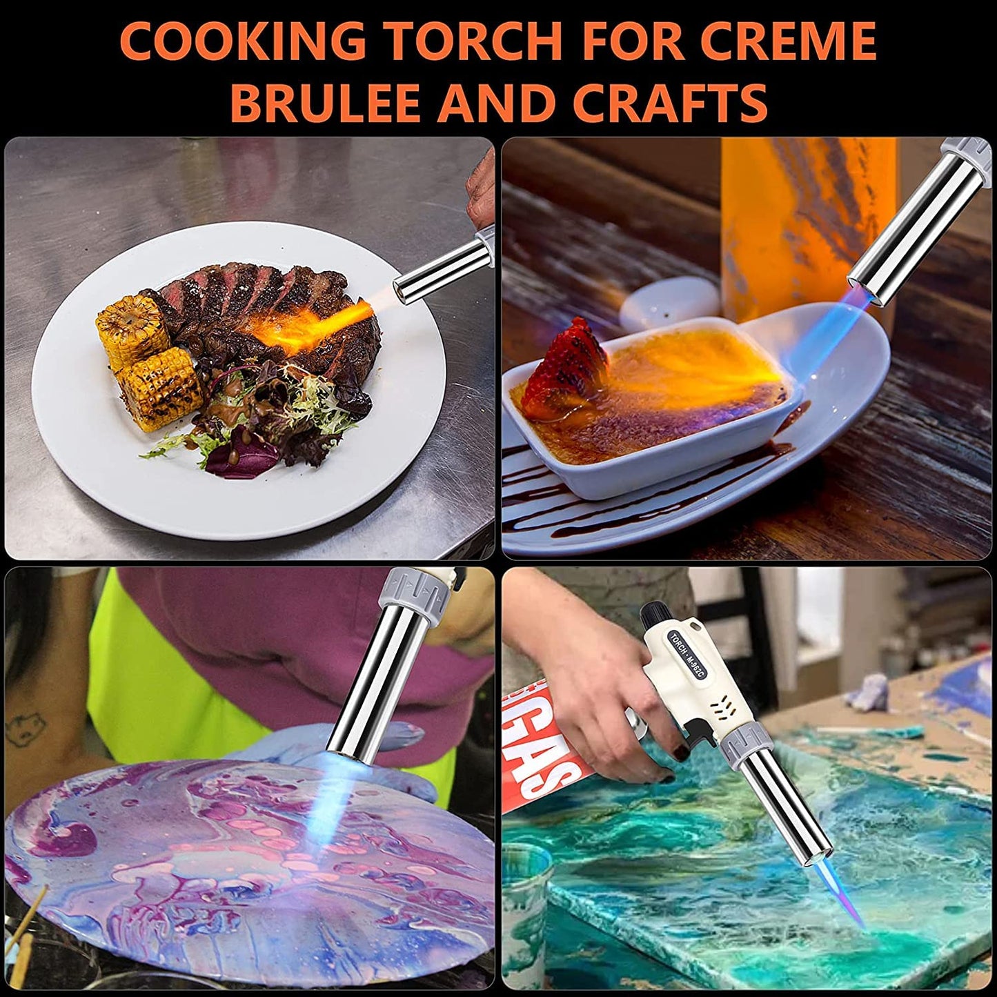 Professional Butane Kitchen Torch