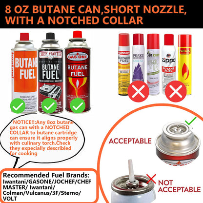 Professional Butane Kitchen Torch